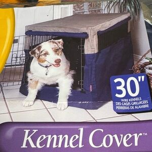 Canvas kennel cover